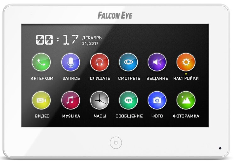 Видеодомофон Falcon Eye FE-70 CAPELLA DVR (White)